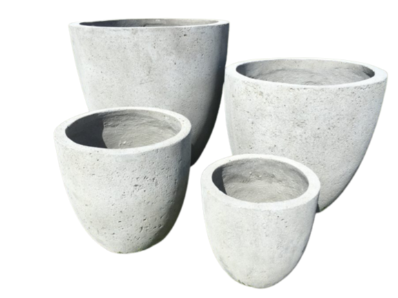 Tulip Pot Grey